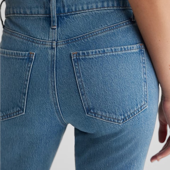 Express Blue Flare & Wide Leg Jeans - Picture 5 of 10